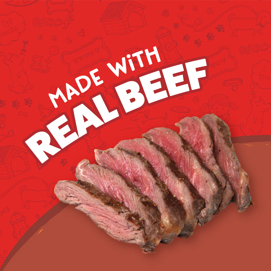 Meaty Treats - Jerky Sticks Beef & Pepperoni Flavor for Dogs