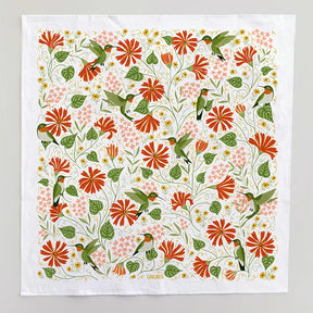 Gingiber - Tea Towel Summer Hummingbird