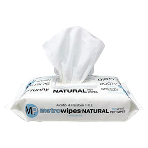 Metropaws - Metrowipes Natural Unscented