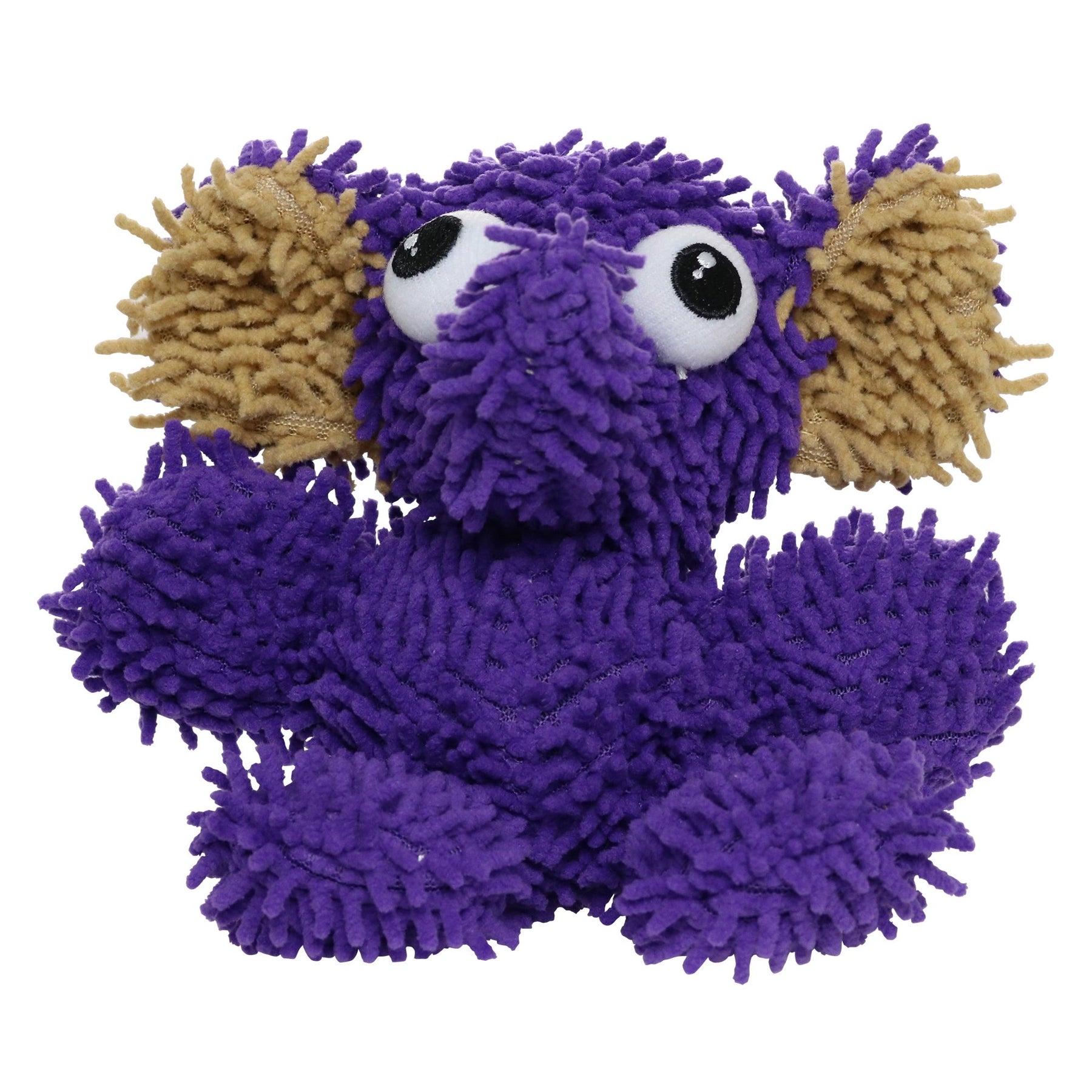 Tuffy Dog Toys - Mighty Jr Microfiber Ball Elephant Squeaky Durable Toy