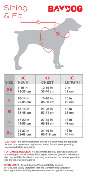 Baydog - Monterey Bay Canine LifeJacket