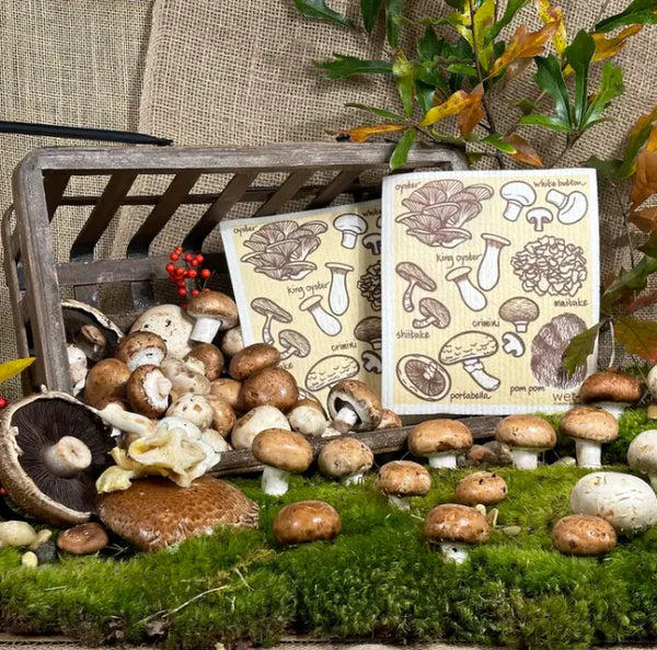 Wet-it! - Mushroom Medley Swedish Cloth