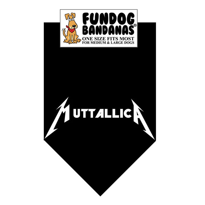 FunDog Bandanas - Dog Bandana MuttallicA