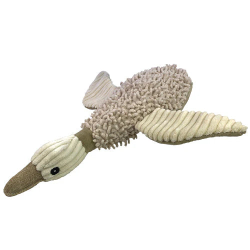 Petlou. Inc - Natural Mallard Duck Dog Toy