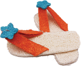 A & E Cage Company - Nibbles Small Animal Loofah Chew Toy, Flip Flops