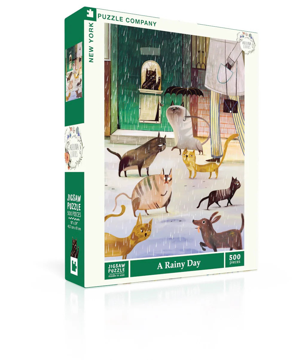 New York Puzzle Co. - A Rainy Day