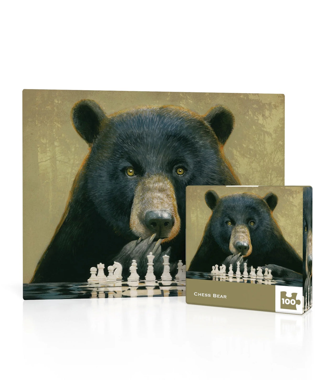 New York Puzzle Co. - Chess Bear Mini