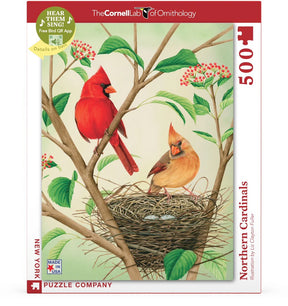 New York Puzzle Co. - Northern Cardinals