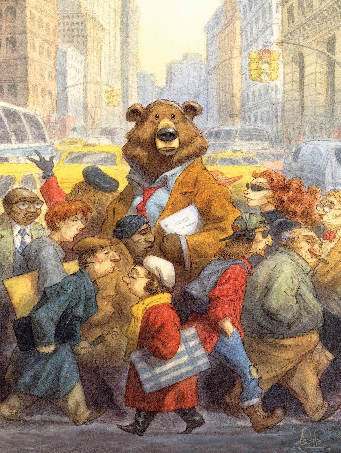 New York Puzzle Co. - City Bear