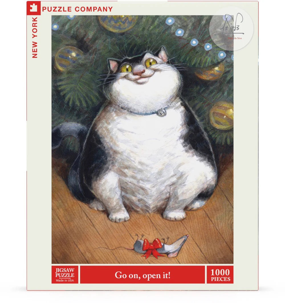 New York Puzzle Co. - Go On! Open It