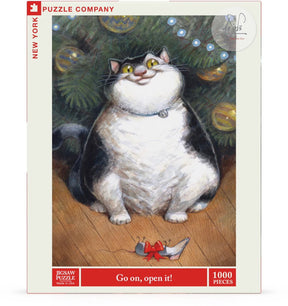 New York Puzzle Co. - Go On! Open It