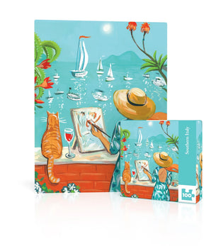 New York Puzzle Co. - Southern Italy Mini