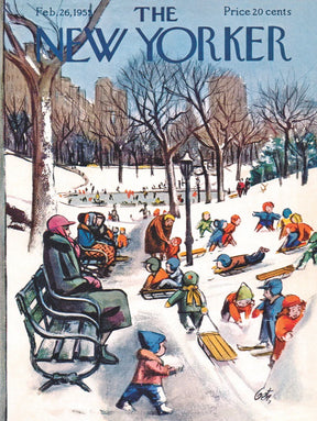 New York Puzzle Co. - Sledding In The Park