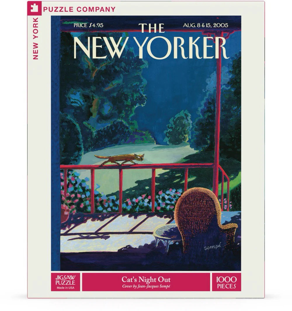 New York Puzzle Co. - Cat's Night Out