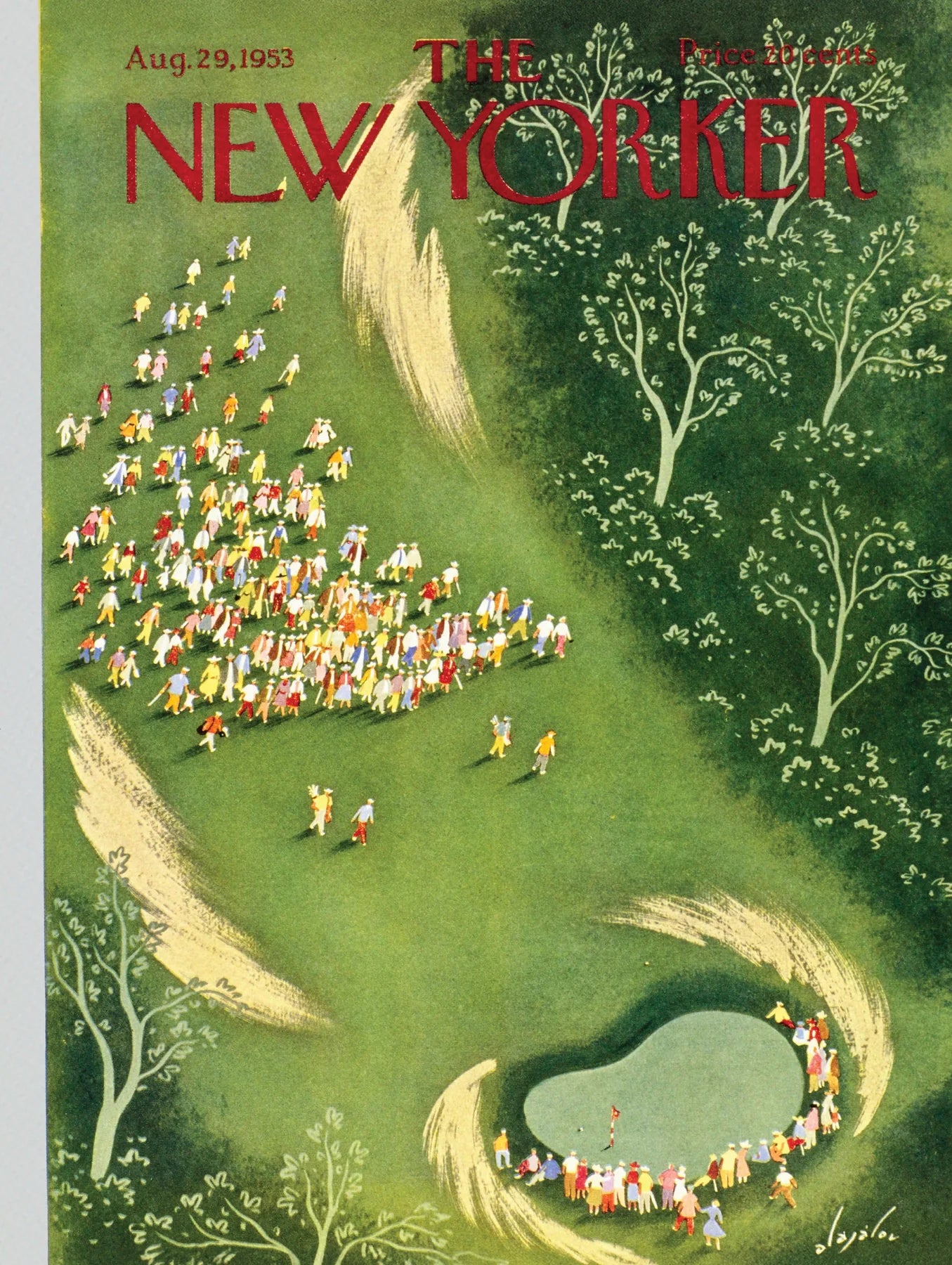 New York Puzzle Company - Puzzle Gathering On The Green