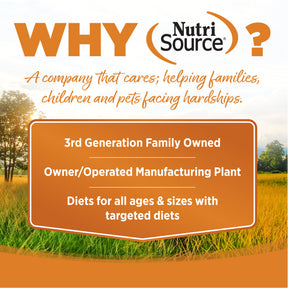 NutriSource - Lamb & Rice All Life Stages Dog Food Can