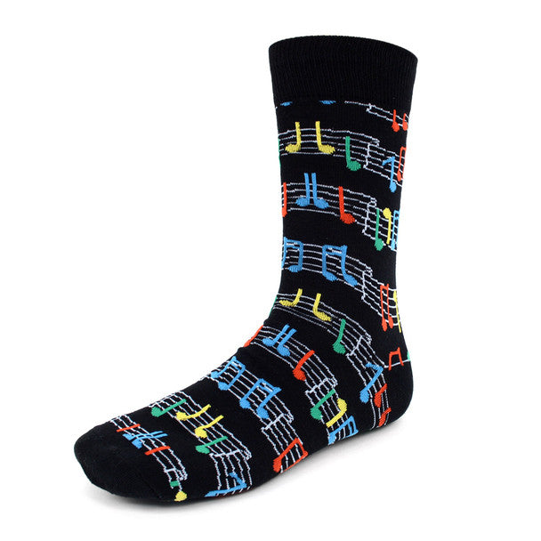 Selini New York - Socks Men's Colorful Music