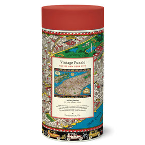 Cavallini & Co. - Puzzle Map of New York City