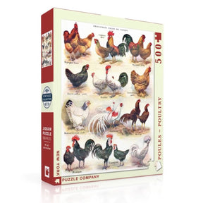 New York Puzzle Co. - Poules ~ Poultry