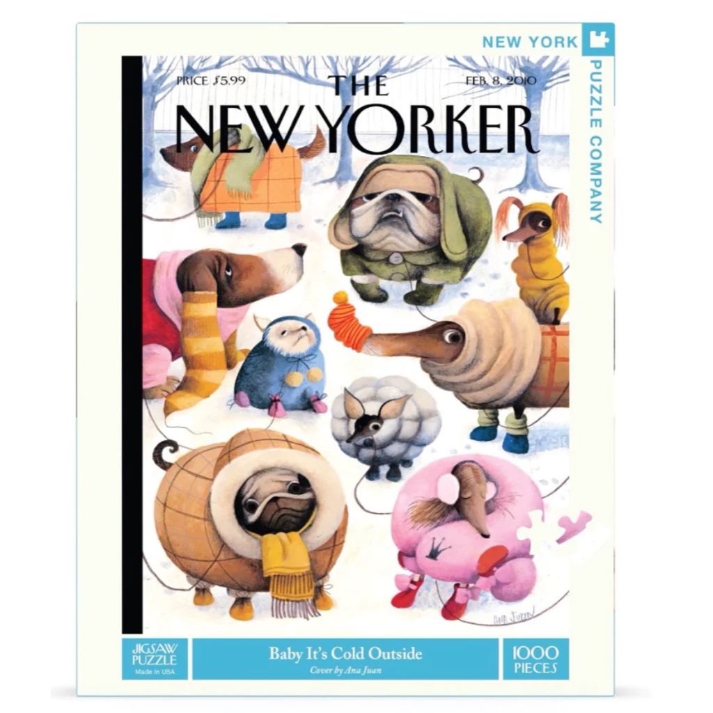 New York Puzzle Co. - Baby It's Cold Outside