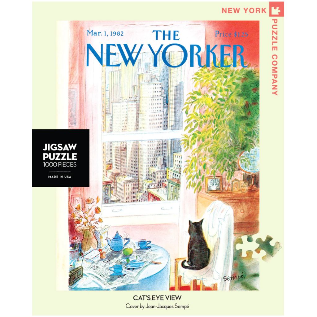 New York Puzzle Co. - Cat's Eye View