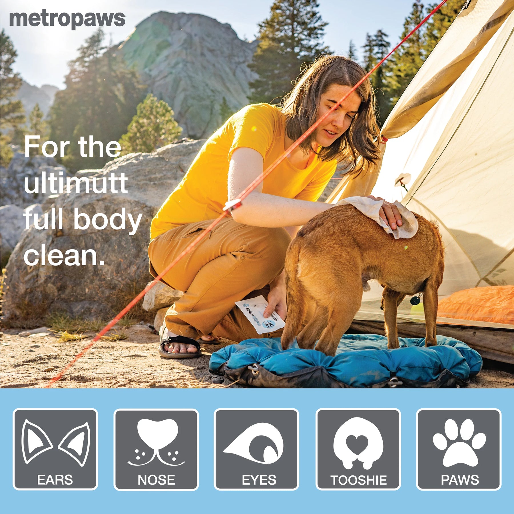 Metropaws - Metrowipes Natural Unscented
