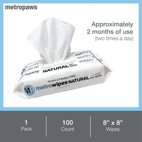 Metropaws - Metrowipes Natural Unscented