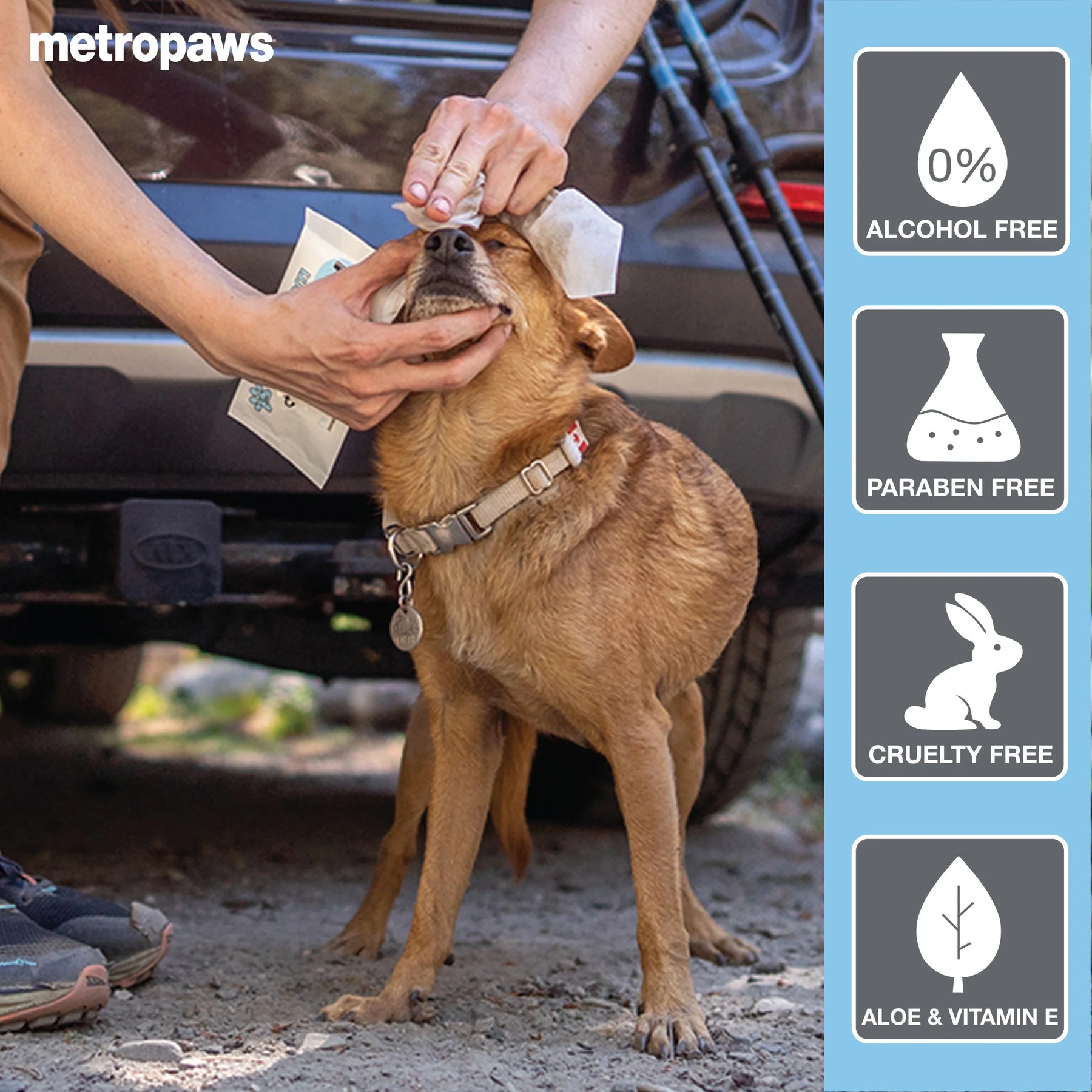 Metropaws - Metrowipes Natural Unscented
