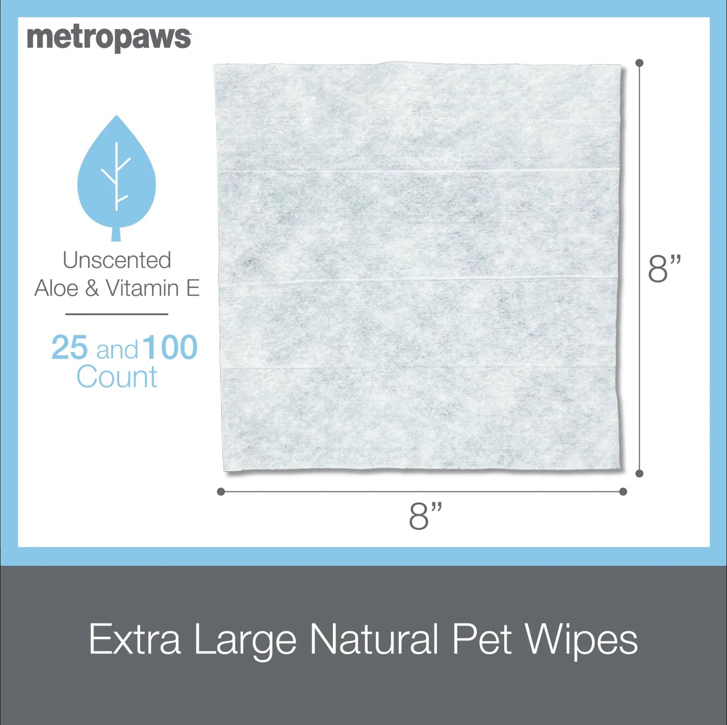 Metropaws - Metrowipes Natural Unscented