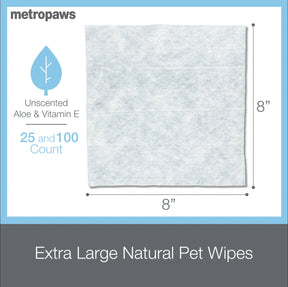 Metropaws - Metrowipes Natural Unscented