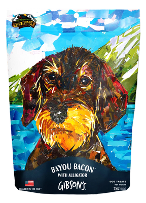 Gibson's - Bayou Bacon With Alligator Dog Treats
