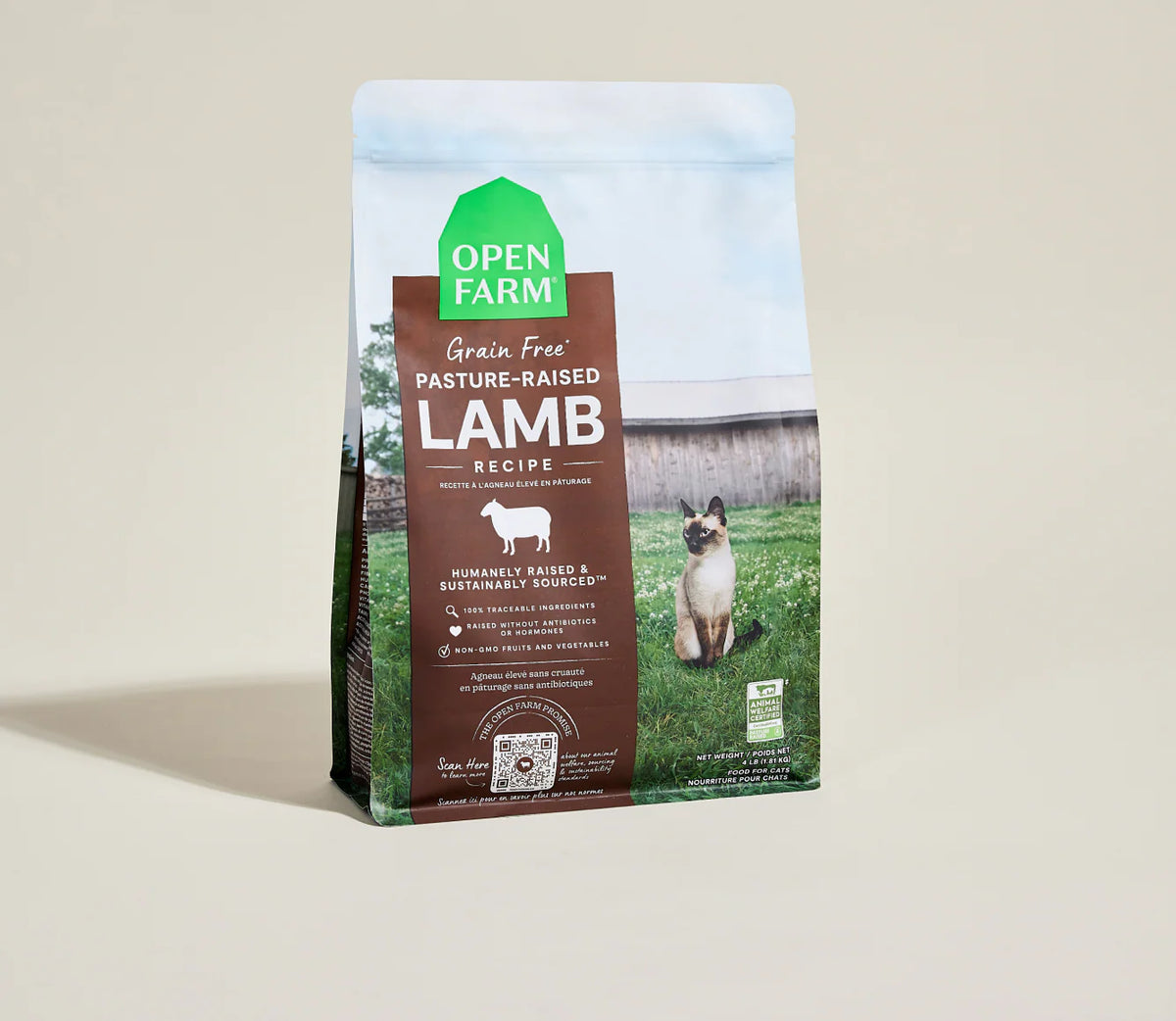 Open Farms - Pasture Raised Lamb Grain free Cat Food