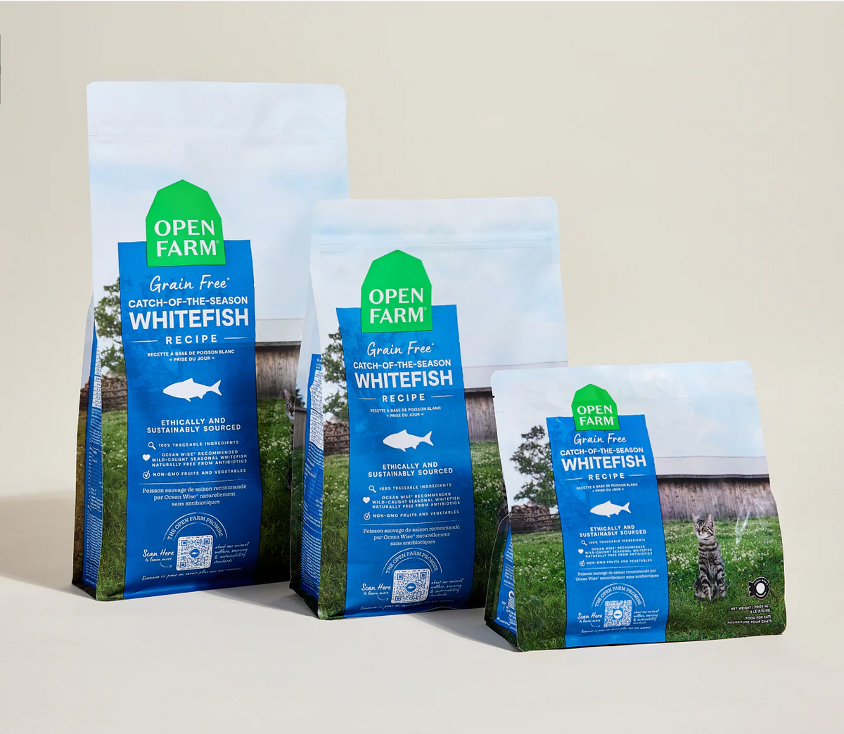 Open Farms - Catch-Of-The-Season Whitefish Grain Free Cat Food