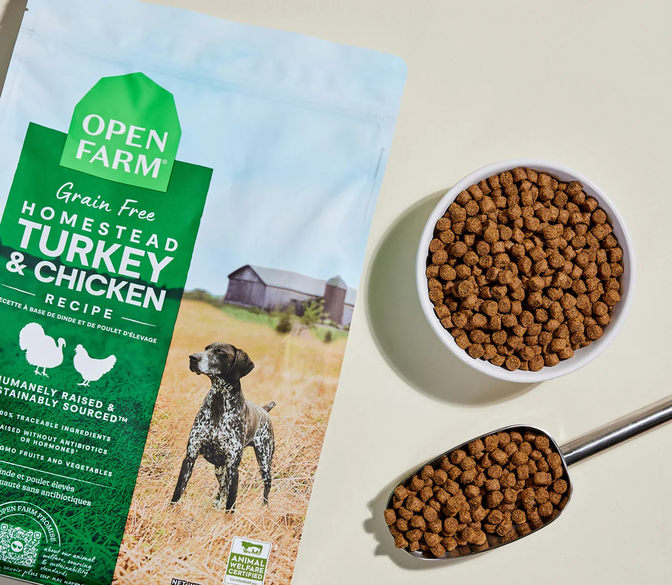 Open Farms - Homestead Turkey & Chicken Grain Free Dog Food