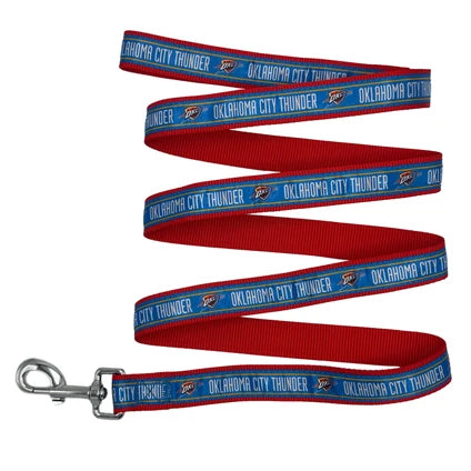 Pets First, Inc. - Leash Okc Thunder With Satin Finish