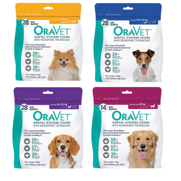 OraVet - Dental Hygiene Chews Dog Treats