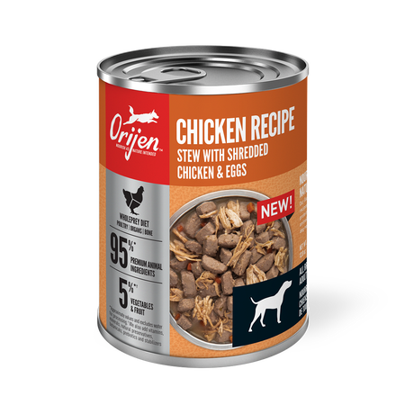 Champion Petfoods Orijen - All Breed, Adult Chicken Stew Recipe, Wet Dog Food