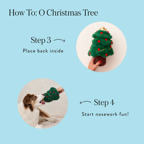 The Foggy Dog - Dog Toy O Christmas Tree