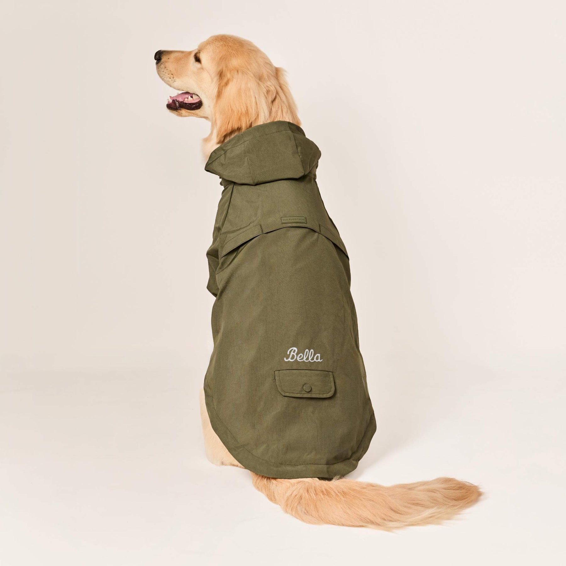 The Foggy Dog - Dog Raincoat Olive