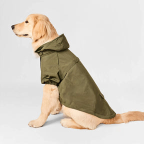 The Foggy Dog - Dog Raincoat Olive
