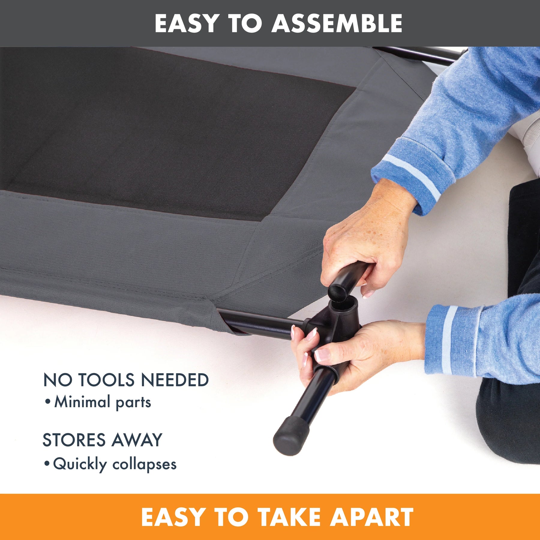 Central Pet Home Essentials - Elevated Pet Bed