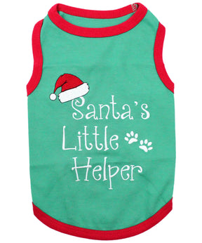 Parisian Pet - Dog T-Shirt "Santa's Little Helper"