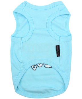 Parisian Pet - Dog T-Shirt "Mommy's Boy" - Blue