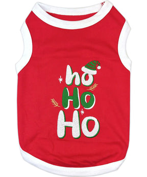 Parisian Pet - Dog T-Shirt HoHoHo