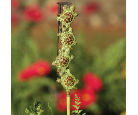 Ancient Graffiti - Rain Gauge Staked Turtle