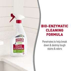 Natures Miracle Bird Cage & Surface Cleaner/Bio-Enzymatic Formula