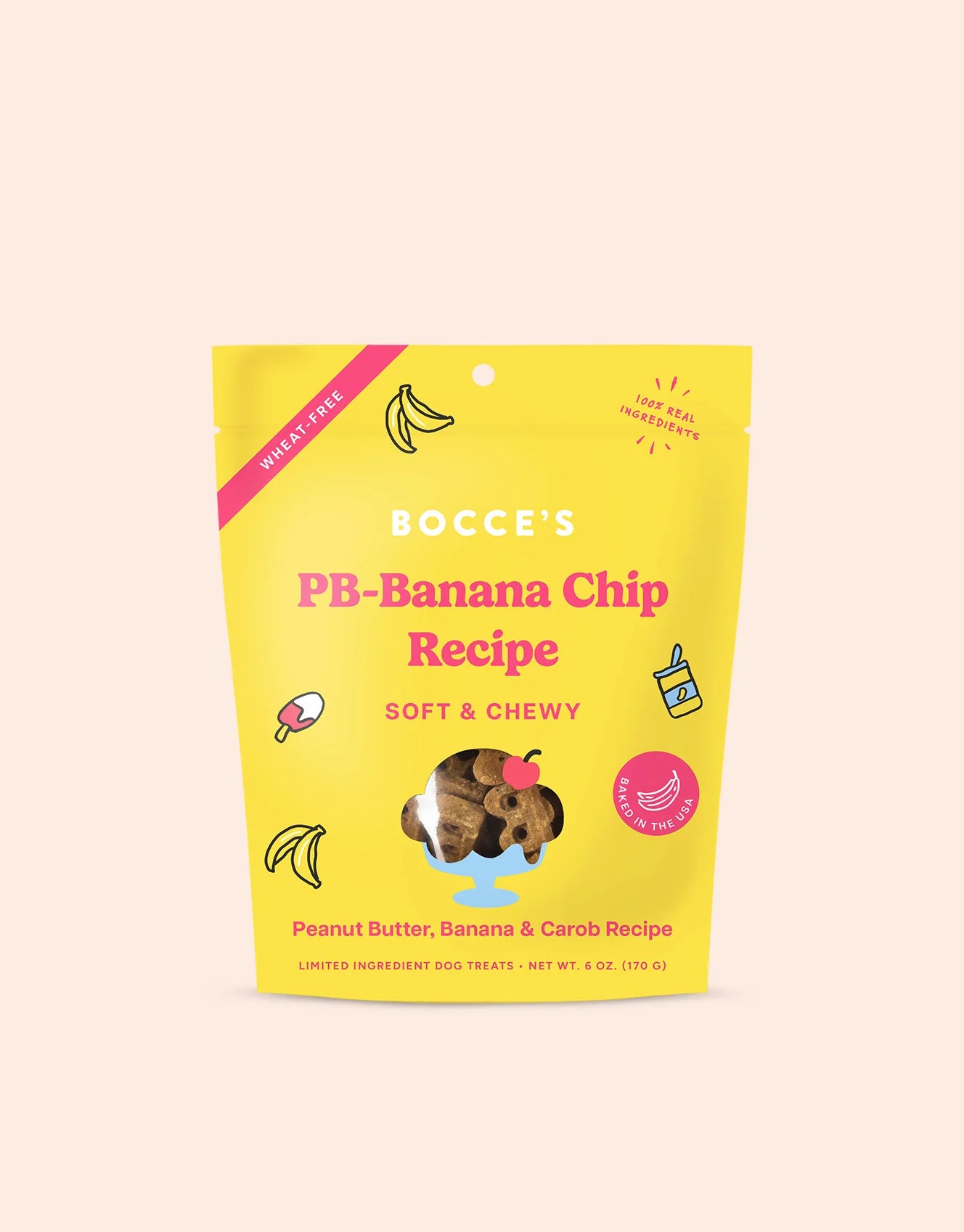Bocce's Bakery - Pb Banana Soft & Chewy Dog Treats