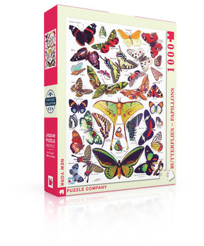 New York Puzzle Co. - Butterflies Papillions