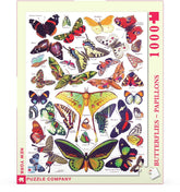 New York Puzzle Co. - Butterflies Papillions