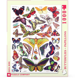 New York Puzzle Co. - Butterflies Papillions